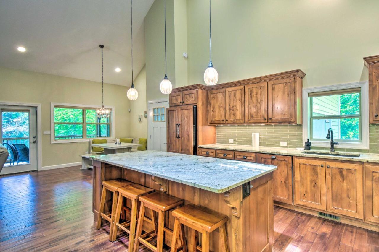 Cozy Riverside Dahlonega Home With Kayaks And Fire Pit Extérieur photo