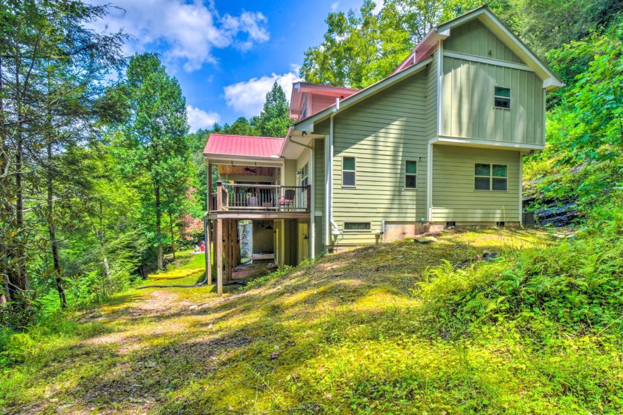 Cozy Riverside Dahlonega Home With Kayaks And Fire Pit Extérieur photo