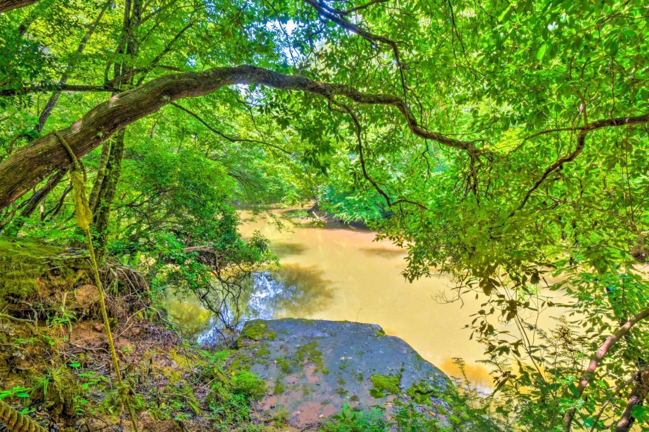 Cozy Riverside Dahlonega Home With Kayaks And Fire Pit Extérieur photo