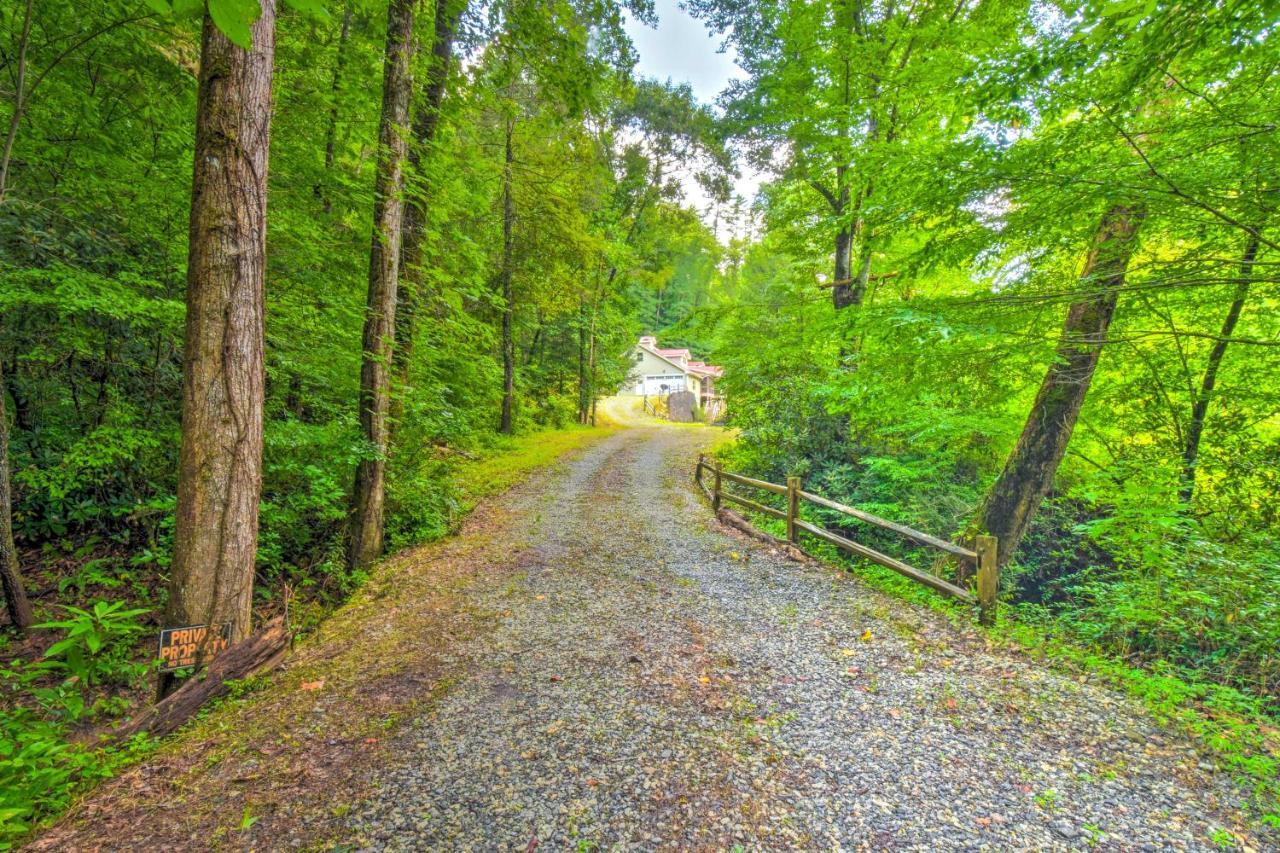 Cozy Riverside Dahlonega Home With Kayaks And Fire Pit Extérieur photo